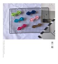 Korean version of multi-color Children boy baby bow tie cotton canvas safety pin small bow tie tie tie flower performance bow bow