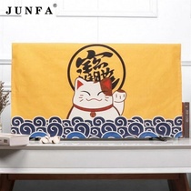 TV cover dust cover All-inclusive inch Chinese fabric LCD hang-up household 65-inch TV cover dust cover