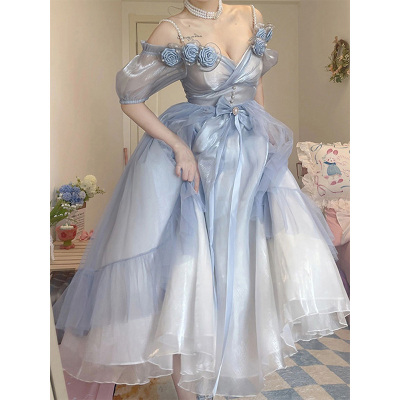 taobao agent Elegant small princess costume, dress, Lolita style, gradient