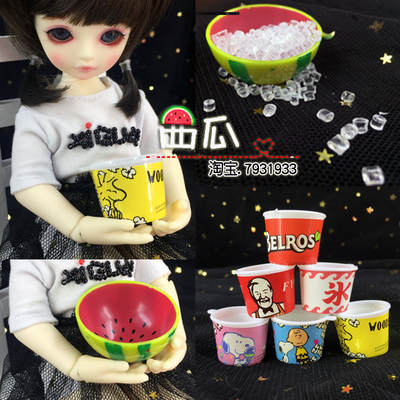 taobao agent Small fruit spoon, kitchen, food play, jewelry, realistic doll house with accessories
