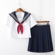 JK uniform skirt basic sailor suit two or three Japanese college style suit School uniform short-sleeved long-sleeved long-sleeved long-sleeved long-sleeved long-sleeved long-sleeved