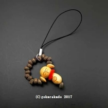 Baoshengtang Tang Laipin Amulet Necklace Bracelet Key chain Mobile phone chain Mobile phone pendant Jizo pendant Wooden