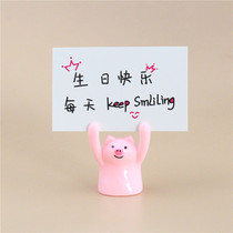 10 sets of net celebrities raise their hands pig cake decoration pink mini pig toy decoration Happy birthday baby pig