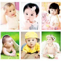 Baby poster photos beautiful cute men and women pictorial pregnant women pregnant prenatal bb baby portrait picture wall stickers