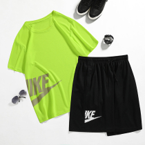 Bala Bala boy short sleeve suit ice silk speed dry t-shirt sports dress 2022 new CUHK Trendy Shorts