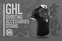 GHLSTUDIO Cloud Dragon shooter suit quick dry IPSC short sleeve t short sleeve training suit shirt