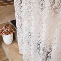 European shower curtain PEVA thickened mildew proof waterproof shower curtain bathroom curtain partition curtain bathroom curtain