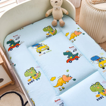 Cotton baby mattress Kindergarten baby mattress Childrens bed Nap mat Mat Breathable mat Futon All seasons