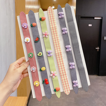 Girl baby broken Post children Velcro hair band hair band Little girl hair card Liu Haitang headband hairclip hair accessories