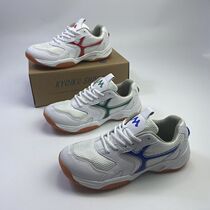 Foreign trade export Japanese single men and women table tennis shoes light breathable mesh sports beef tendon comprehensive training shoes
