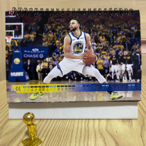 2022 desk calendar Curry Warriors with schedule Clay Thompson Memorial Calendar New Year unofficial