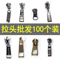100 whole bag zipper head 3 #5 #8 metal resin slider wholesale zipper accessories pull lock head zipper buckle