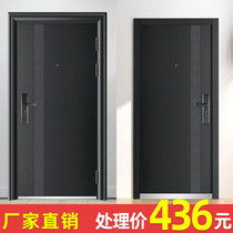 Security door Home Access Door Room Interior Door Single Door Entry Security Door Engineering Door Garage Steel Door