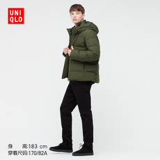 优衣库 男装 HEATTECH高弹力修身牛仔裤(水洗产品) 439182 UNIQLO
      休闲裤男