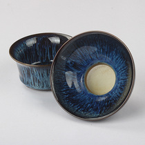 Rabbit Ha Jianzhan Filter Tea Bracket Non-woven Fine Tea Leakage Net Kung Fu Tea Accessories Home Creative Retro