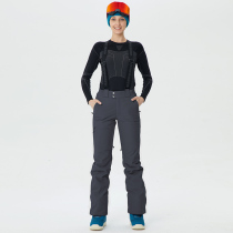 RUNNINGRIVER running womens windproof waterproof breathable warm slim double board ski pants B8081