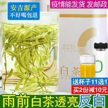 Leaf anti-white 2021 new tea Anji White Tea 250g before the rain first class rare white tea Alpine spring tea green tea