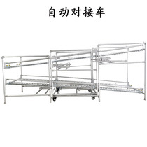 Automatic Docking Vehicle material flow profit frame distribution turnover vehicle third generation aluminum alloy lean tube anti-static Workbench