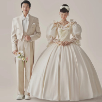 New photo studio retro theme antique photo clothing European court wedding photography photo dress