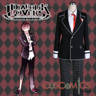 taobao agent [COSPLAY clothing/devil lovers/Lingdi College men's uniform set