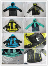 European original single childrens ski suit long windproof Waterproof warm boys and boys coat jacket color suit suit suit