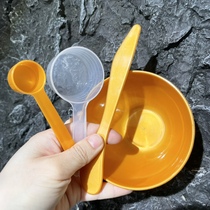 Heavy-adjusted mask bowl suit specialized spoon spa skin silicone film bowl beauty salon tool