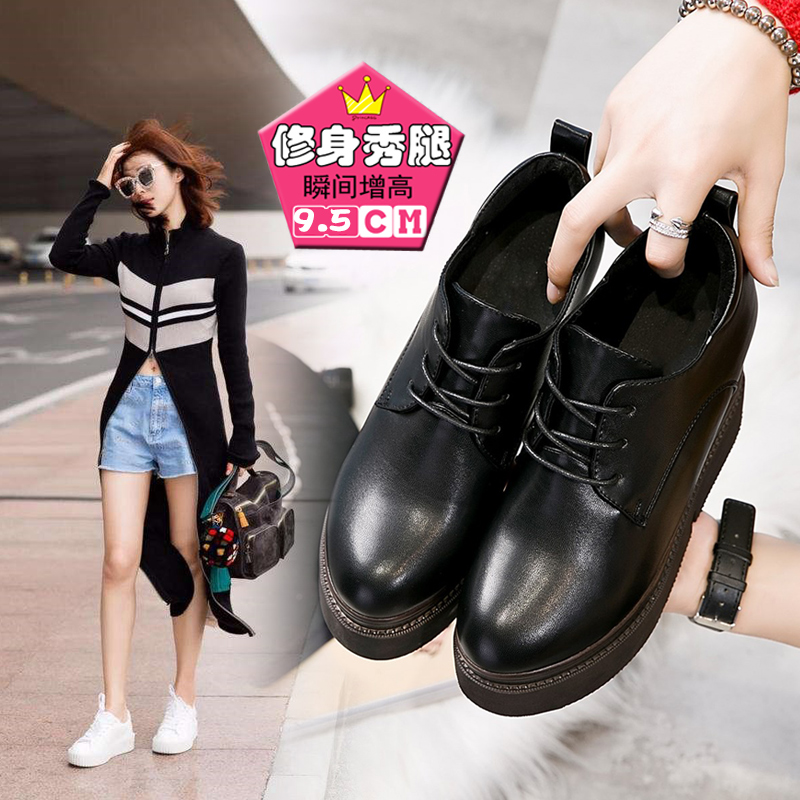 Women's Shoes Spring 2019 New Small Black Shoes