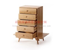Five Fights Cabinet Folk Hotel Bedrooms New Chinese Style Modern Antique Solid Wood Bucket Cabinet Nightstand TV Cabinet Jewelry Cabinet