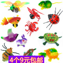 Pull the rope turtle small toy promotion line crawling childrens line back to the stall festival running rivers and lakes will run the line batch