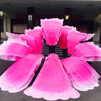 Dance Props Party Stage Performance Big Fan Blooming Peony Big Petal Games Entrance Prop Fan