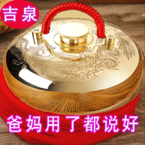 Pure copper soup woman household kettle soup cover water hot water bag metal soup hot woman hot pot warm body warm foot treasure