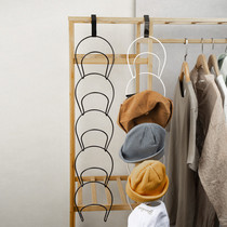 Hanging artifact hat shelf storage bag rack hanging hat rack bedroom coat rack hat storage artifact