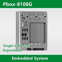 Embedded Industrial Computer# Pbox-8108G Vehicle GPU RTX8000 2176G 2080TI 3090 HPC