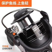 Fishing Wolf King 14 Shaft Fishing Wheel All-metal Wire Cup Fish Wheel Spinning Wheel Fish Wire Wheel Special Sea Rod and Rod Wheel