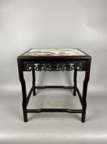Redwood acid branches and trees with round legs natural marble flowers ancient wood carvings