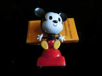 Mickey Mouse Back Force Car-Stock merchandise kept intact with good performance and high about 10 cm