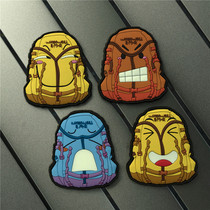 Promotional emojis mystery ranch mystery ranch theme 3d stereo luminous Velcro morale chapter arm