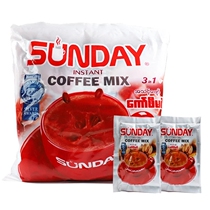 SUNDAY SUNDAY Myanmar coffee original three-in-one instant coffee refreshing drink 30 strips 750g