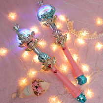 Children fairy magic wand Princess Bara colorful glowing little magic fairy Flash Bara girl scepter girl toy