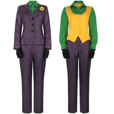 taobao agent Purple suit, uniform, set, cosplay, halloween