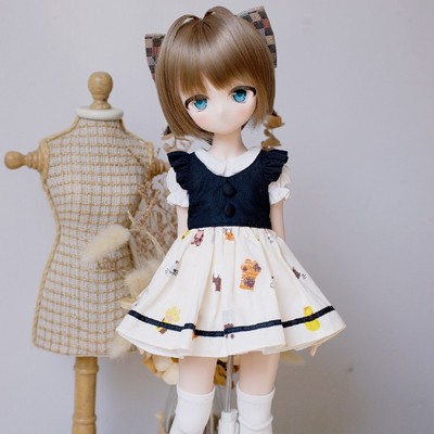 taobao agent [Thirty President] Spot BJD baby clothes claws meow MDD 4 points baby clothing MSD set