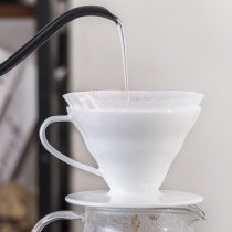 One Ming bone china light and thin transparent white Japanese V60 coffee filter Cup 0102 hand brewed coffee filter