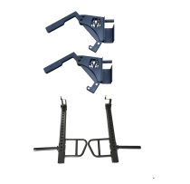 Squat frame accessories Platform pedal self-hook double push arm 75*75MM square tube is suitable