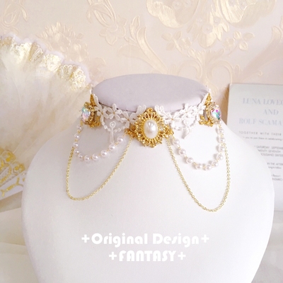 taobao agent Genuine necklace, short chain for key bag , Lolita style