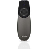 Deli office 2805 laser pointer projection teaching remote control pen ppt page turning pen air wireless flying mouse