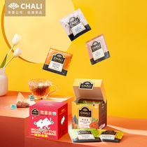 2 boxed ChaLi tea triangle red tea bag osmanthus ohua oolong Green Tea Chrysanthemum tea Puer bag tea combination