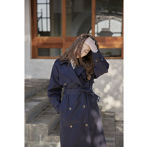 cpaia Qians elegant 23FW quite wide double-row buttoned French style retro style Elegant Style Jacket for the long style Relaxed Temperament Jacket