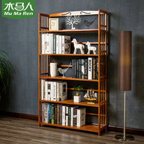 Summary Bookcase Bookcase Ground Partition Shelve Wood Multilayer Tabletop Dorm Room Children Student Composition Cabinet
