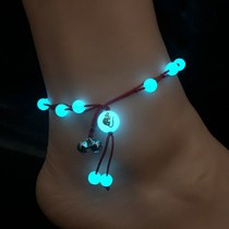 Luminous Zodiac anklet Year of Life luminous gem anklet student forest female department wild couple anklet men and women