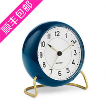Denmark Rosendahl imported clock ornaments desktop clock electronic alarm clock Simple silent retro small table clock